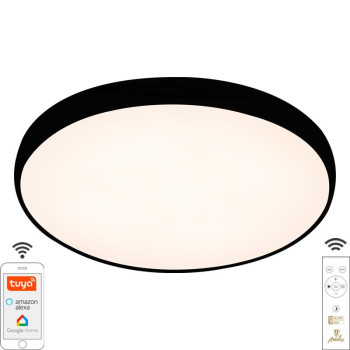 LED svítidlo OPAL + dálkový ovladač + Wifi 48W - LC902AS/BK