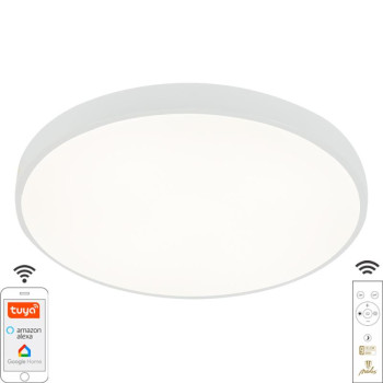 LED svítidlo OPAL + dálkový ovladač + Wifi 48W - LC902AS/WH