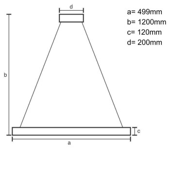 LED luxusní závěsné křišťálové svítidlo s dálkovým ovladačem 90W - TA2300/W