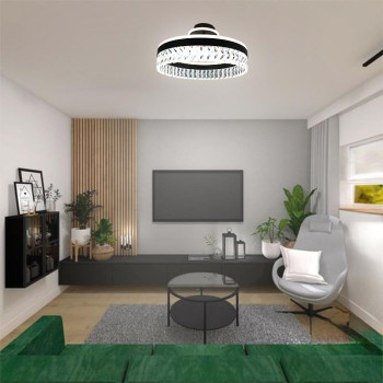 LED stropní svítidlo s dálkovým ovladačem 75W - TA1305/B