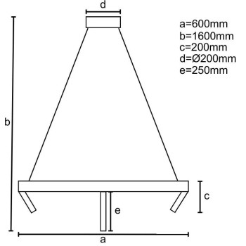 LED svítidlo + dálkový ovladač 85W - J7303/B