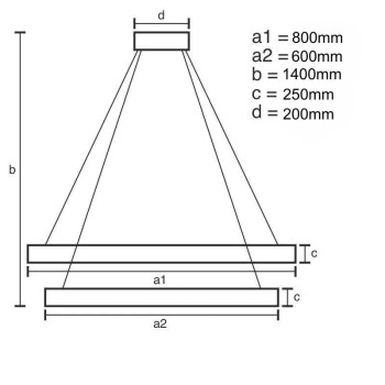 LED svítidlo + dálkový ovladač 190W - J6343/C