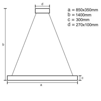 LED svítidlo + dálkový ovladač 90W - J6334/C