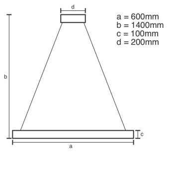 LED svítidlo + dálkový ovladač 40W - J6324/GCH