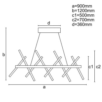 LED svítidlo + dálkový ovladač 100W - J4357/B