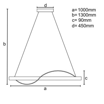 LED svítidlo + dálkový ovladač 70W - J4351/B