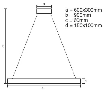 LED svítidlo + dálkový ovladač 80W - J4324/B