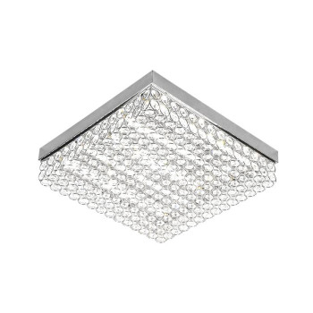 LED stropní luxusní svítidlo s dálkovým ovladačem 55W - J2305/CH