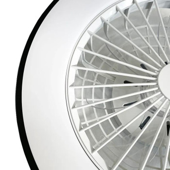 LED svítidlo OPAL + stropní ventilátor + dálkový ovladač 48W - LCL6345