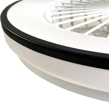 LED svítidlo OPAL + stropní ventilátor + dálkový ovladač 48W - LCL6344