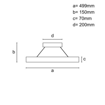 LED svítidlo s dálkovým ovladačem a ventilátorem 63W - JF1301/B