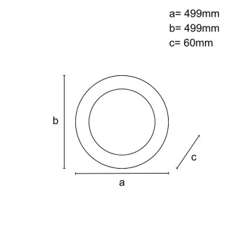 LED stropnice s dálkovým ovladačem 40W - J1356/W