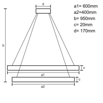 LED svítidlo + dálkový ovladač 75W - J4307/S