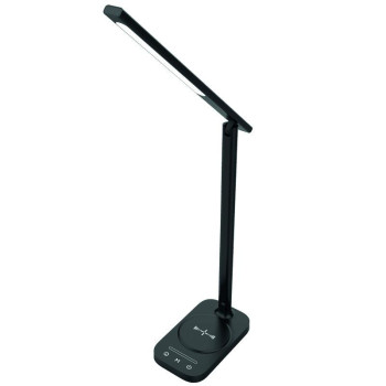 LED lampa JENY stmívatelná s časovačem, bezdrátovým nabíjením a USB 8W - DL4305/B - NEDES