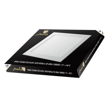 LED panel 24W / PS / SMD / 4000K / WH - LPL225 - NEDES