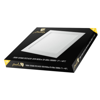 LED panel 24W / PS / SMD / 2800K / WH - LPL215 - NEDES