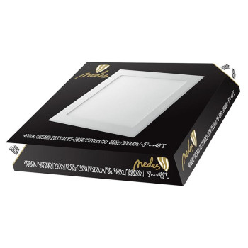 LED panel 18W / PS / SMD / 4000K / WH - LPL224 - NEDES