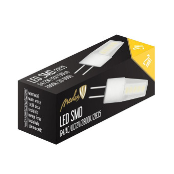 LED žárovka 2W - G4 / SMD / 2800K - ZLS410 - NEDES