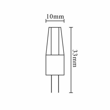 LED žárovka 1,5W - G4 / SMD / 4000K - ZLS421 - NEDES