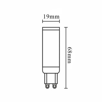 LED žárovka 6W - G9 / SMD / 6000K - ZLS606CD - NEDES