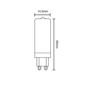 LED žárovka 4W - G9 / COB / 4000K - ZLS624COB - NEDES