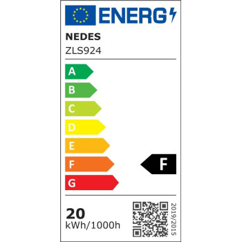 LED žárovka 20W - G125 / E27 / SMD / 4000K - ZLS924 - NEDES