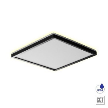 CORDIA LED/18W,3000K-6000K,IP54,BLACK SQ