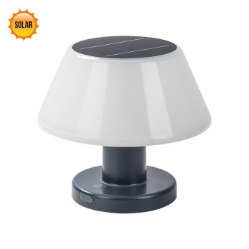TAKER LED/4W,SOLAR,IP54,GREY/WHITE,TABLE