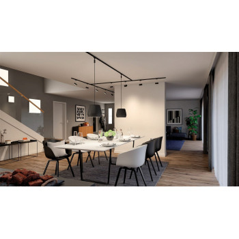 URail lišta 1,5m 230V černá mat - PAULMANN