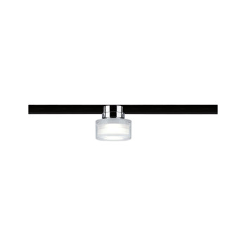 URail LED lištový spot Topa Dot spot 4000K stmívatelné 230V chrom/čirá/satén - PAULMANN