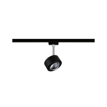 URail LED lištový spot Aldan spot 8W 4000K stmívatelné 230V černá mat/černá - PAULMANN