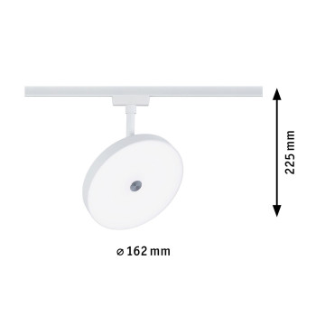 URail LED lištový spot Hildor 15W 4000K stmívatelné 230V bílá - PAULMANN