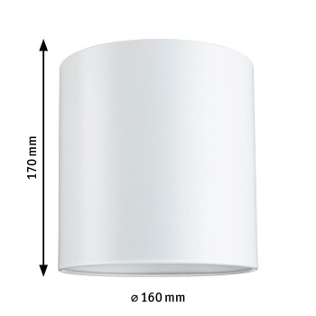 URail stínidlo Tallis 2Easy 160mm bílá mat - PAULMANN