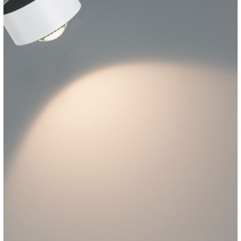 URail LED spot Aldan II 1x8W bílá černá 2.700K stmívatelné - PAULMANN