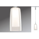 URail LED zásvěsné svítidlo Arido II 5W GU10 matný chrom + sklo - PAULMANN