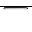 URail LED Panel Loop 7W 2700K 480lm matná černá/chrom - PAULMANN