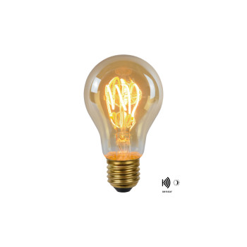 Lucide 49042/04/62 LED žárovka přepínací se SENSOREM A60 E27/4W - Amber