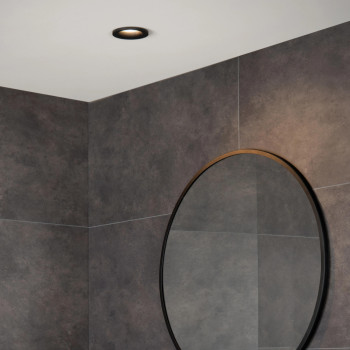 Lucide 09923/01/30 ZIVA svítidlo zápustné GU10/5W 3000K černá, LUCIDE, TRENDY svítidla