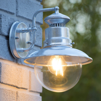 Lucide FIGO - nástěnné svítidlo venkovní - Ø 21,3 cm - IP44 - Zinková 11811/01/06, LUCIDE, TRENDY svítidla