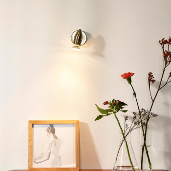 Lucide CARO-LED - přisazené bodové svítidlo - Ø 9 cm - LED - GU10 - 1x5W 2700K - Chrom 13955/05/12, LUCIDE, TRENDY svítidla