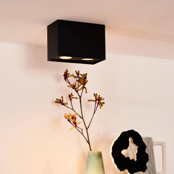 Lucide 22953/02/30 TUBE Spot 2xGU10 černá, LUCIDE, TRENDY svítidla