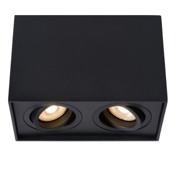 Lucide 22953/02/30 TUBE Spot 2xGU10 černá, LUCIDE, TRENDY svítidla