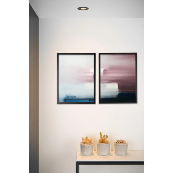 Lucide 22954/01/30 kulaté světlo D9cm GU10 excl černá, LUCIDE, TRENDY svítidla