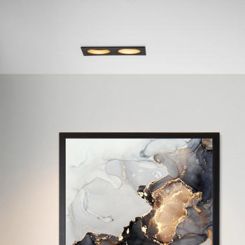 Lucide 22959/02/30 světlo GU10 2x50W černé, LUCIDE, TRENDY svítidla