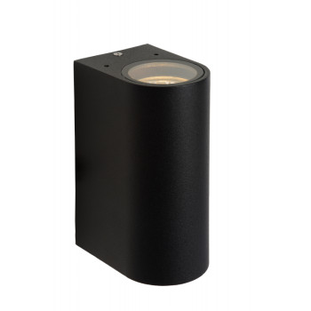 Lucide BOOGY - přisazené bodové svítidlo venkovní - GU10 - IP44 - Černá 27863/02/30, LUCIDE, TRENDY svítidla