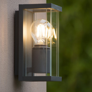 Lucide CLAIRE MINI - nástěnné svítidlo venkovní - IP54 - Černá 27885/01/30, LUCIDE, TRENDY svítidla