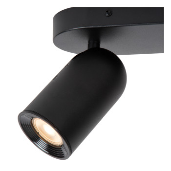 Lucide PUNCH stropní bodové svítidlo - 2xGU10 - černá, LUCIDE, TRENDY svítidla