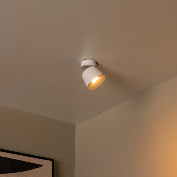 Lucide TRIGONO stropní bodové svítidlo - Ø 10,5 cm - 1xGU10 - bílá, LUCIDE, TRENDY svítidla