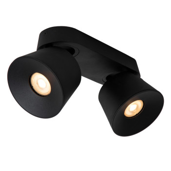 Lucide TRIGONO stropní bodové svítidlo - 2xGU10 - černé, LUCIDE, TRENDY svítidla