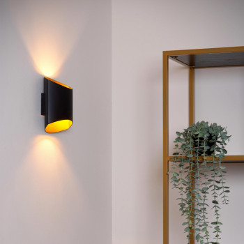 Lucide DILETTA nástěnné svítidlo 1xG9 černá, LUCIDE, TRENDY svítidla